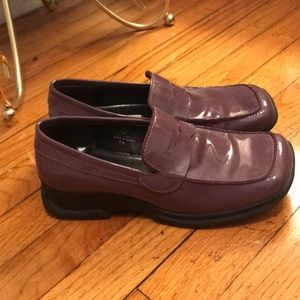 Vintage Leather Steve Madden Loafers